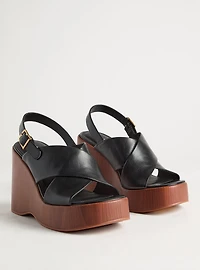 Criss-Cross Strap Wedge (WW)