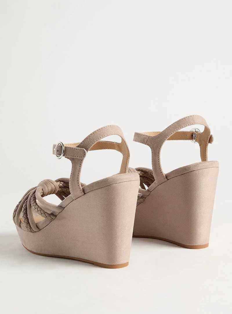 Braided Strappy Wedge (WW