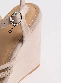 Braided Strappy Wedge (WW
