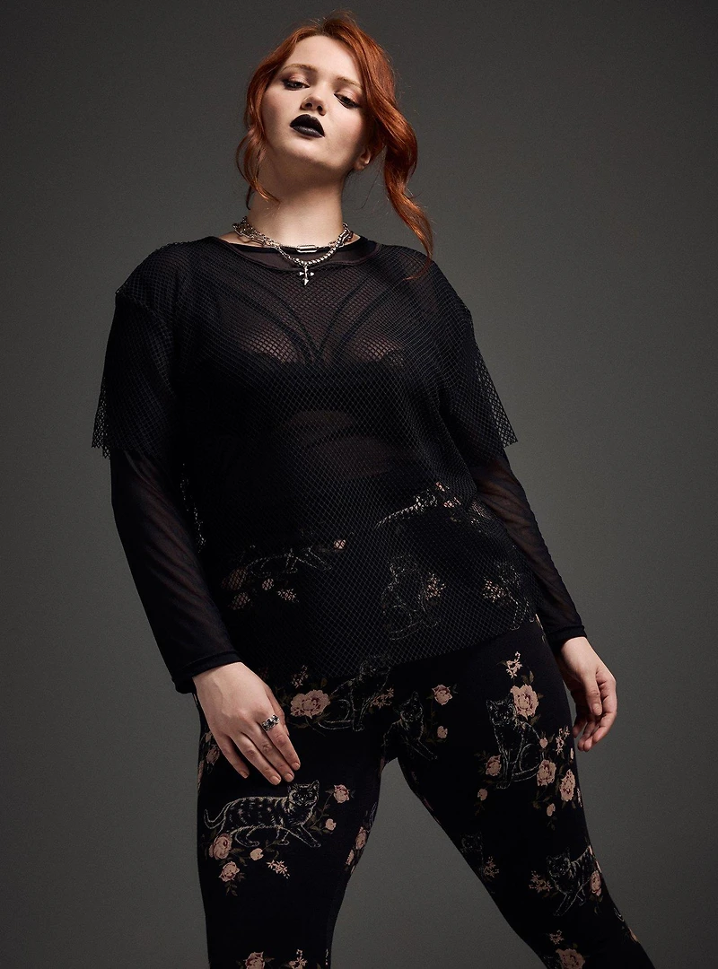 Nightfall Full Length Printed Legging