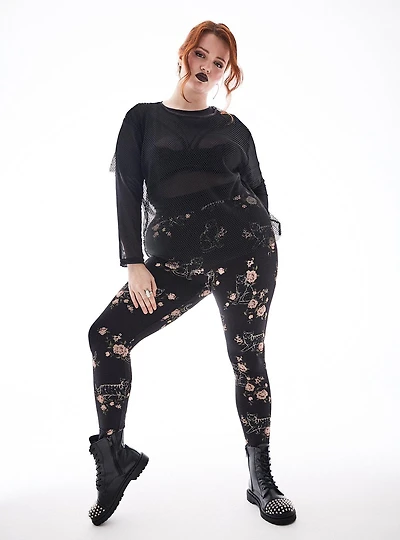 Nightfall Full Length Printed Legging
