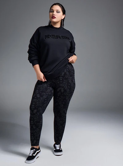 Nightfall Full Length Printed Legging