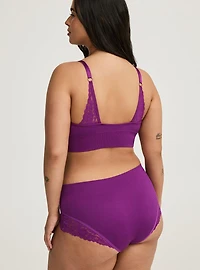 Seamless Rib Mid-Rise Brief Panty