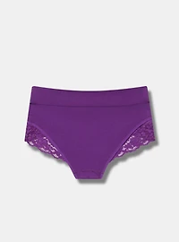 Seamless Rib Mid-Rise Brief Panty