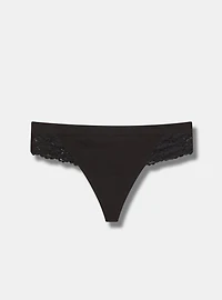 Seamless Smooth Mid-Rise Thong Panty