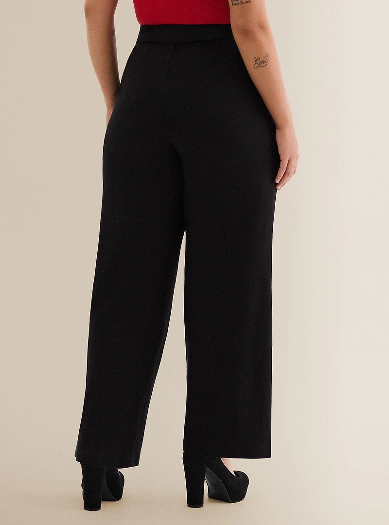 Retro Chic Wide Leg Pant