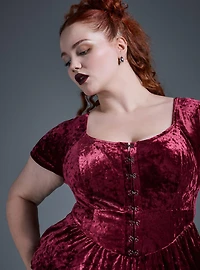 Nightfall Stretch Velvet Maxi Dress