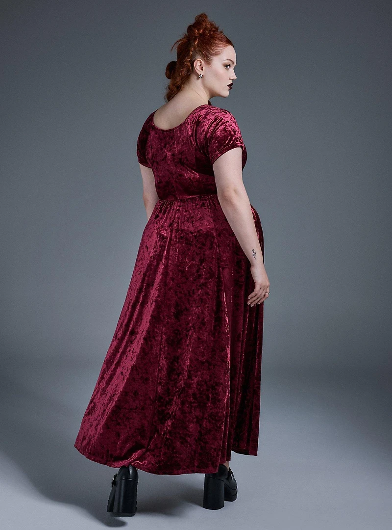 Nightfall Stretch Velvet Maxi Dress
