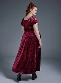 Nightfall Stretch Velvet Maxi Dress