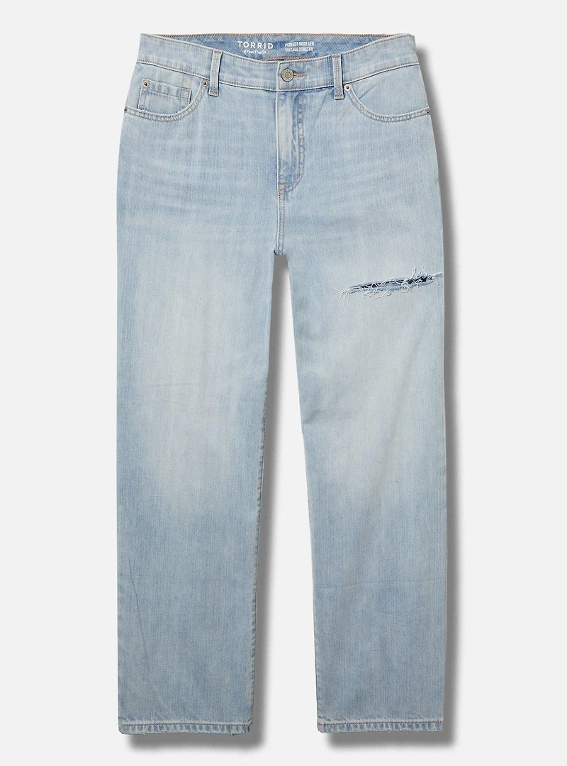 Perfect Mid-Rise Wide-Leg Jean