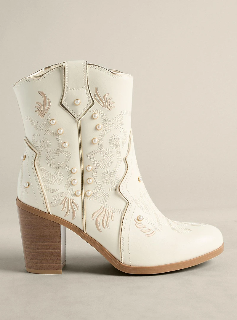 Pearl Western Bootie (WW)