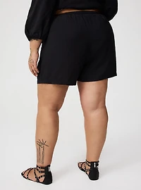 Pull-On Drawstring Shorts