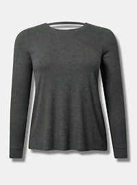 V-Back Long Sleeve Sleep Tee