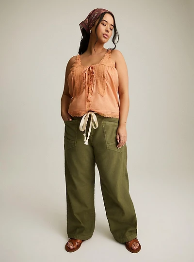 Festi Loose High-Rise Straight Pant