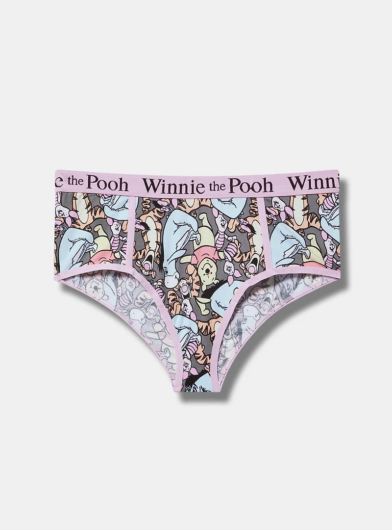 Winnie the Pooh Mid-Rise Cotton Cheeky Panty