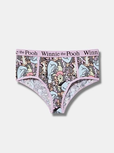 Winnie the Pooh Mid-Rise Cotton Cheeky Panty