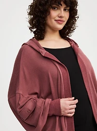 Cool-Down Active Hooded Cardigan