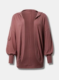 Cool-Down Active Hooded Cardigan