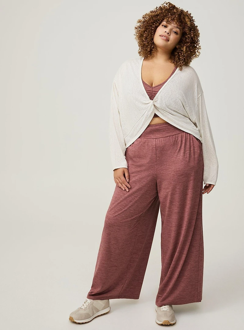 Wrapped Crop Overshirt