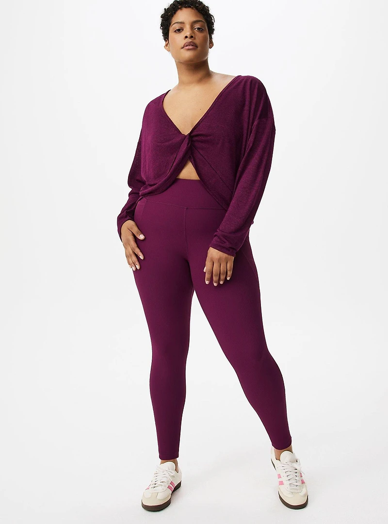 TRU Wrapped Crop Overshirt