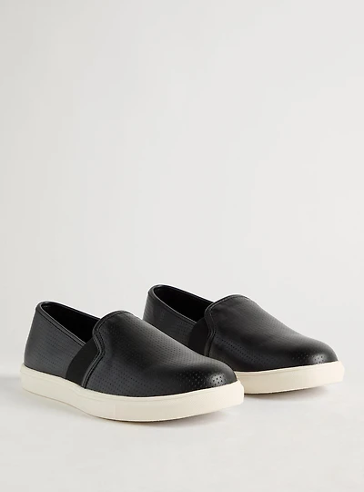 Perforated Slip-On Sneaker (WW