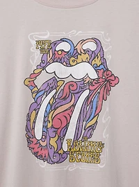 The Rolling Stones Relaxed Fit Cotton Crew Tee