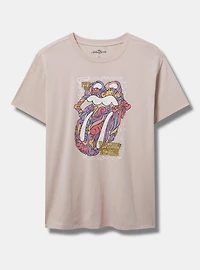 The Rolling Stones Relaxed Fit Cotton Crew Tee