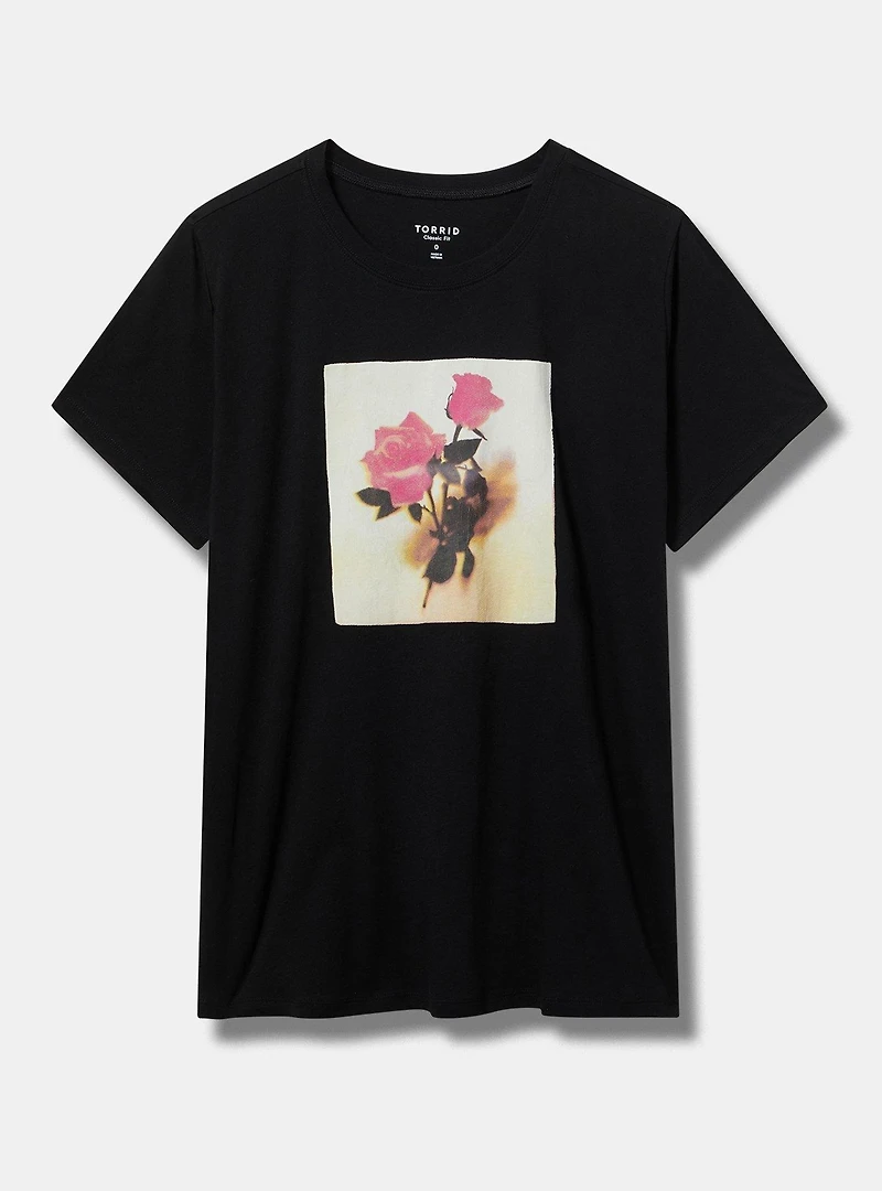 Blurred Roses Classic Tee