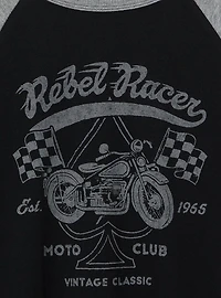 Rebel Racer Classic Raglan Tee