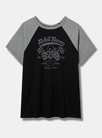 Rebel Racer Classic Raglan Tee