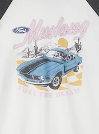 Ford Mustang Desert Classic Fit Raglan Tee