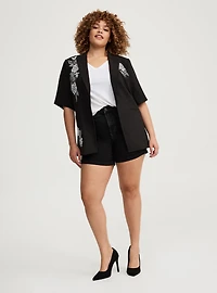 Embroidered Blazer