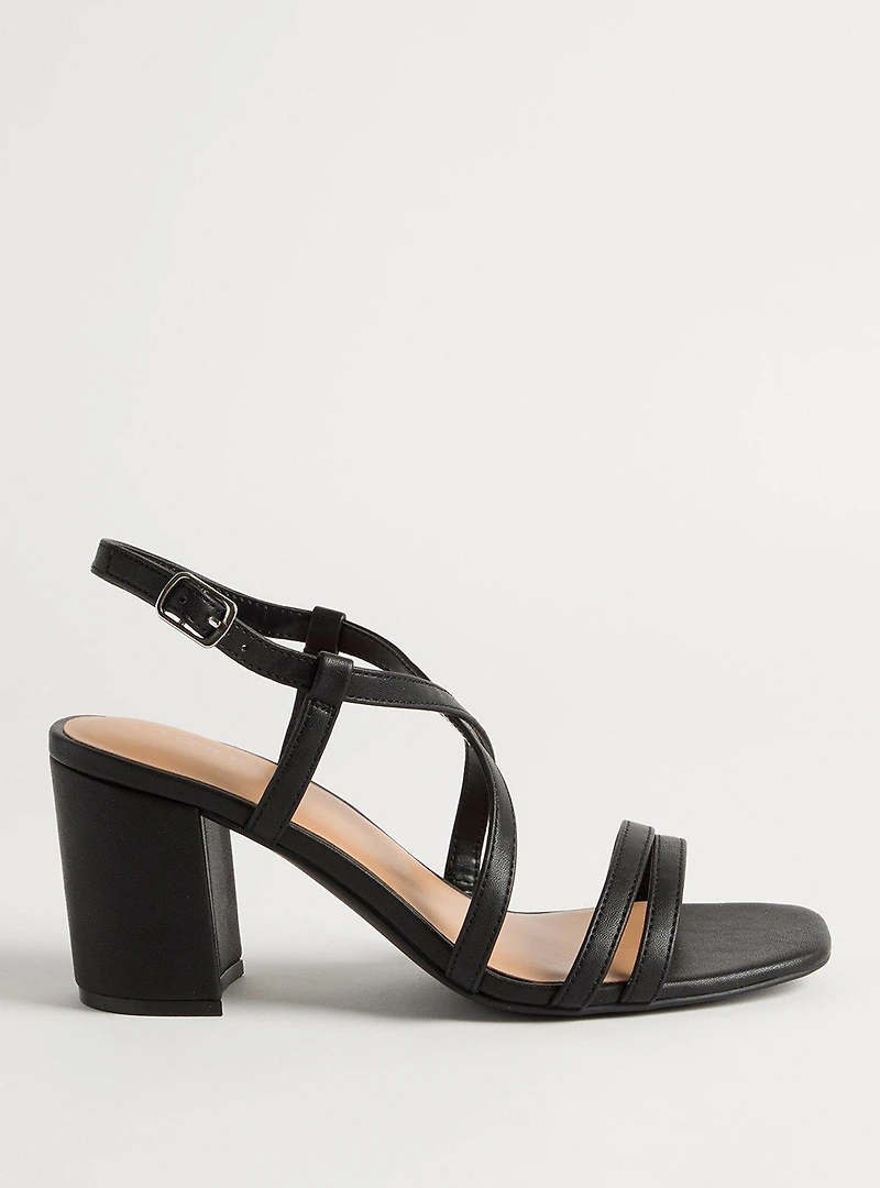 Strappy Block Heel Sandal (WW)