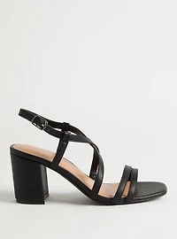 Strappy Block Heel Sandal (WW)
