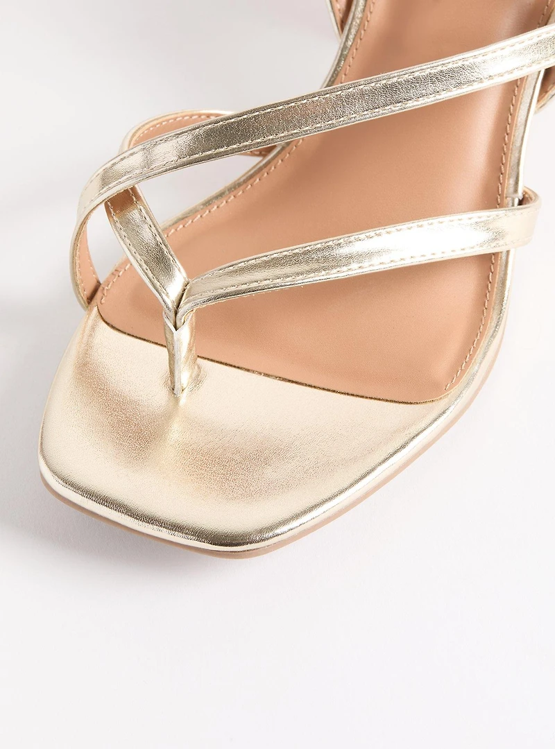 Flip-Flop Block Heel (WW)