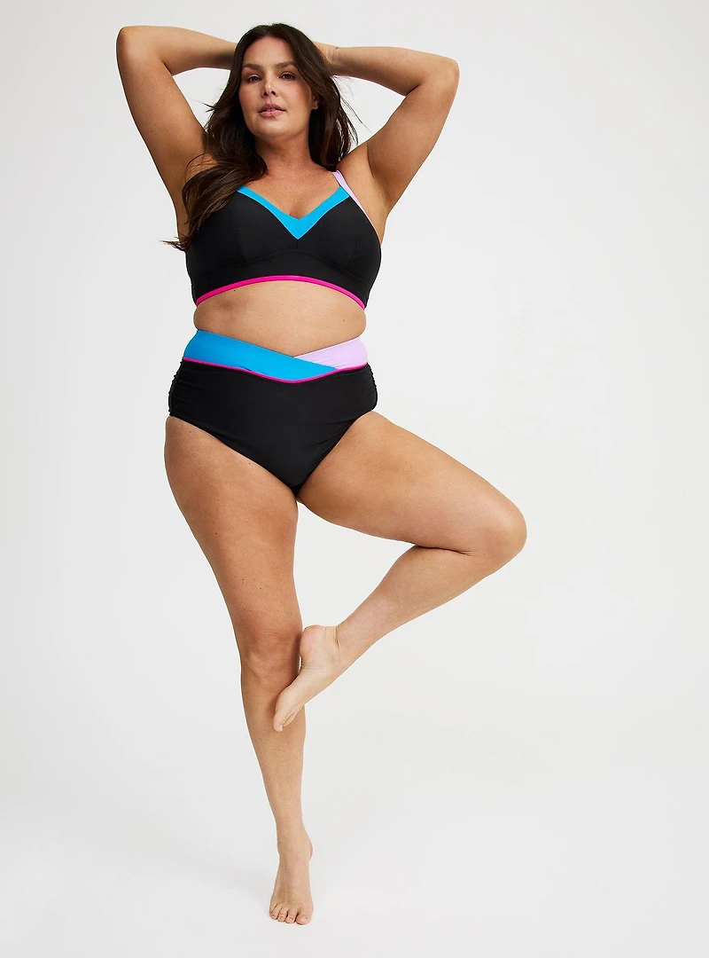 Wire-Free Triangle Bikini Top