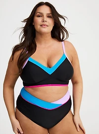 Wire-Free Triangle Bikini Top