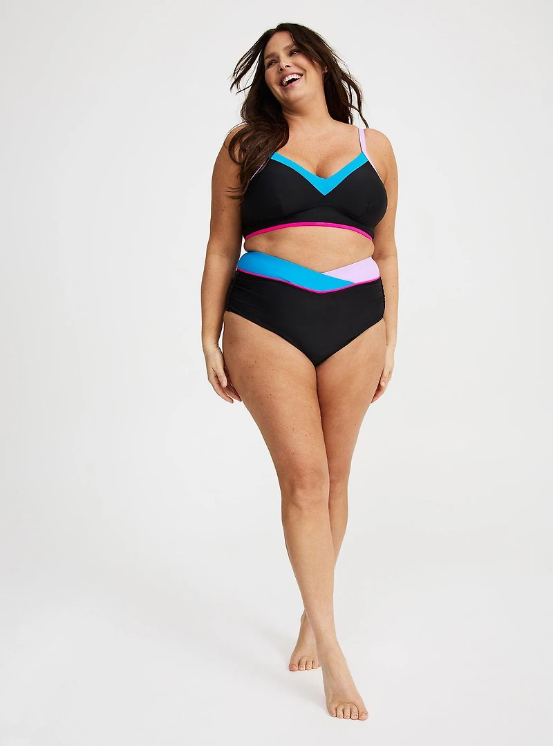 Wire-Free Triangle Bikini Top