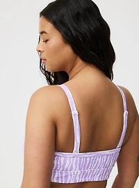 Wire-Free Scoop Strappy Bikini Top