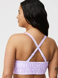Wire-Free Scoop Strappy Bikini Top