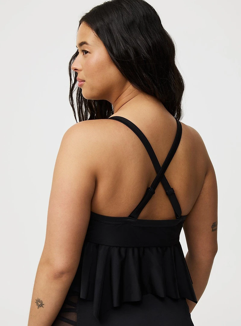 Wire-Free Tie Front Midkini