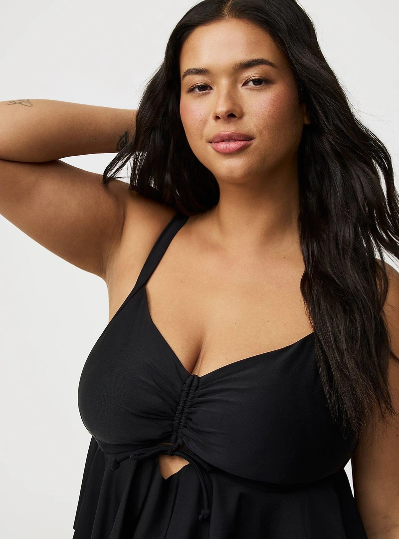 Wire-Free Tie Front Midkini