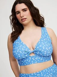 Wireless Twist Front Bikini Top