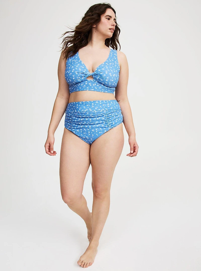 Wireless Twist Front Bikini Top