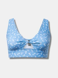 Wireless Twist Front Bikini Top
