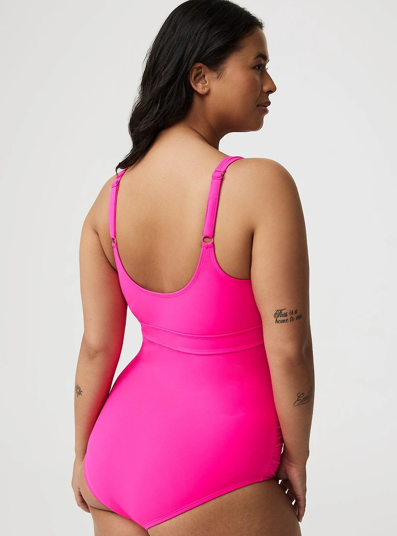 Wireless Slim Fix One-Piece Swimsuit