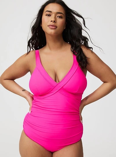 Wireless Slim Fix One-Piece Swimsuit