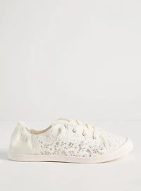 Crochet Ruched Sneaker (WW)