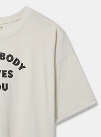 Your Body Oversized Tunic Tee