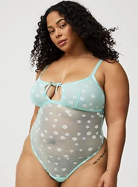 Daisy Lace Wire-Free Bodysuit